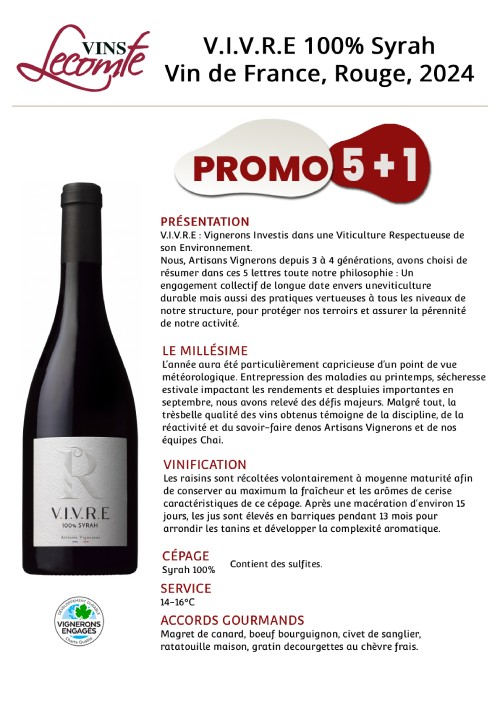 Vivre Syrah
